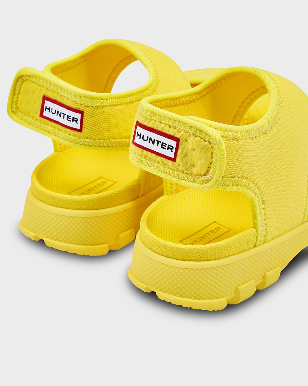 Hunter Niños Original Big Outdoor Walking - Sandalias Amarillo - 869-DXHUYE